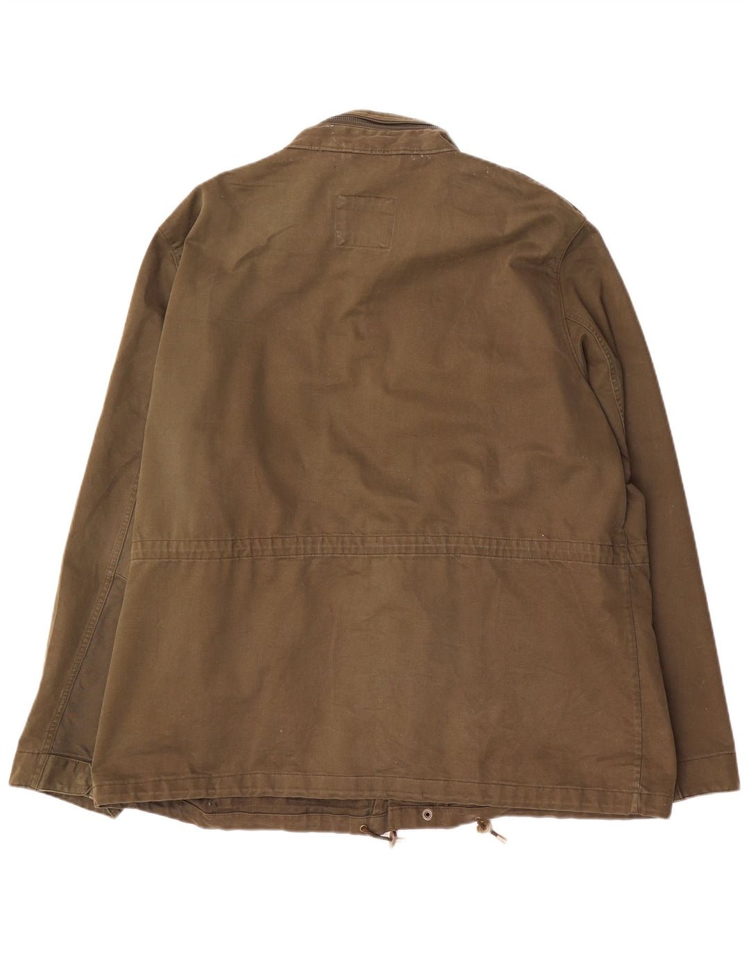 Мужская куртка Marks & Spencer UK 46 3XL, цвет хаки, хлопок