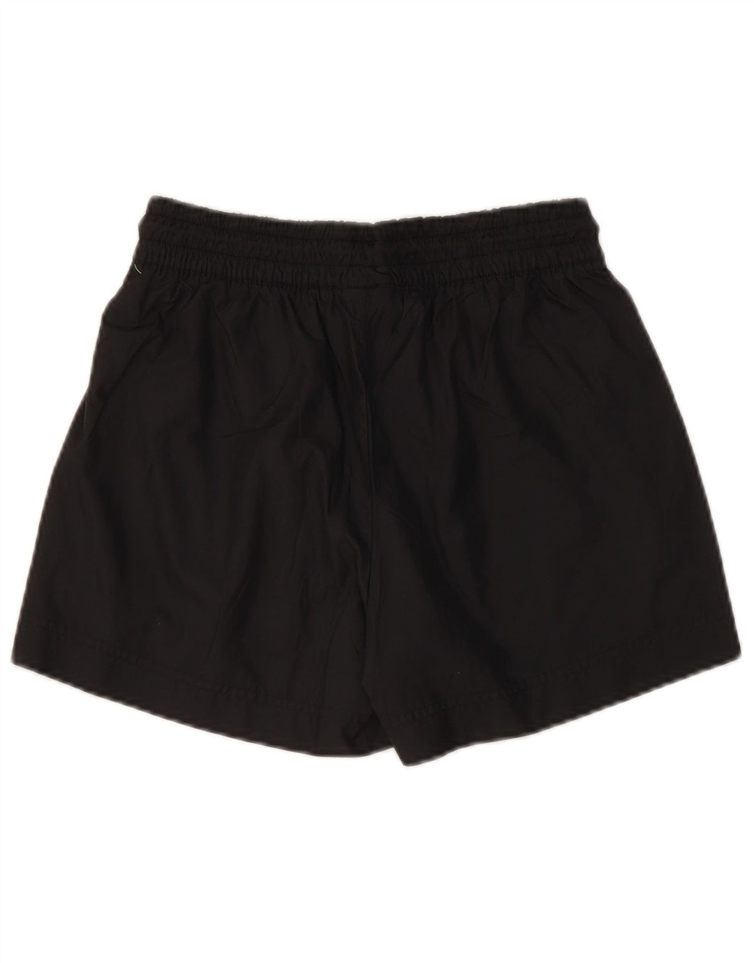 Женские спортивные шорты NIKE UK 6 XS, черные, полиэстер с цветными блоками