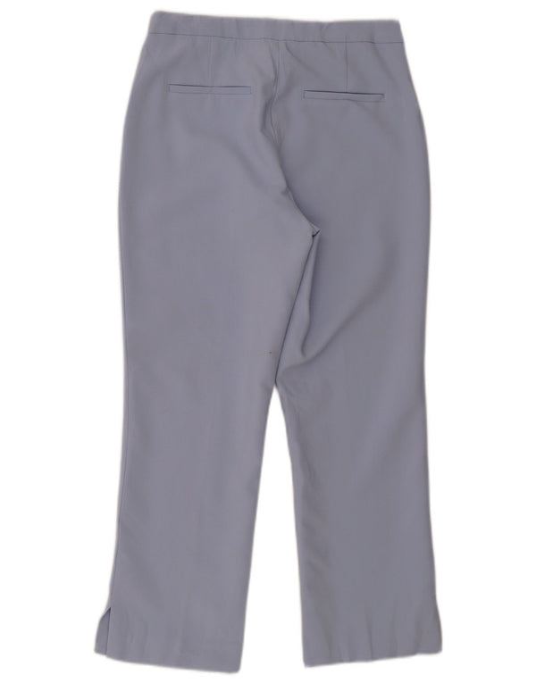 Женские прямые повседневные брюки ZARA, средние W28 L26, синие