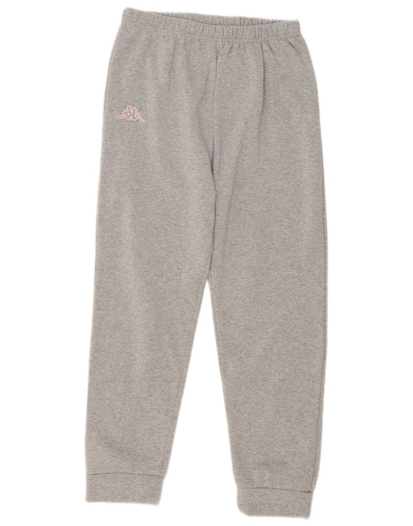 Женские спортивные брюки Kappa Joggers UK 14, большой серый полиэстер