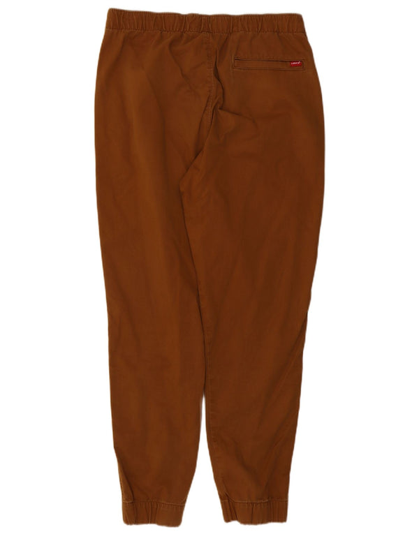 Мужские джоггеры Levi's Брюки-чиносы среднего размера W32 L28 Коричневые хлопковые