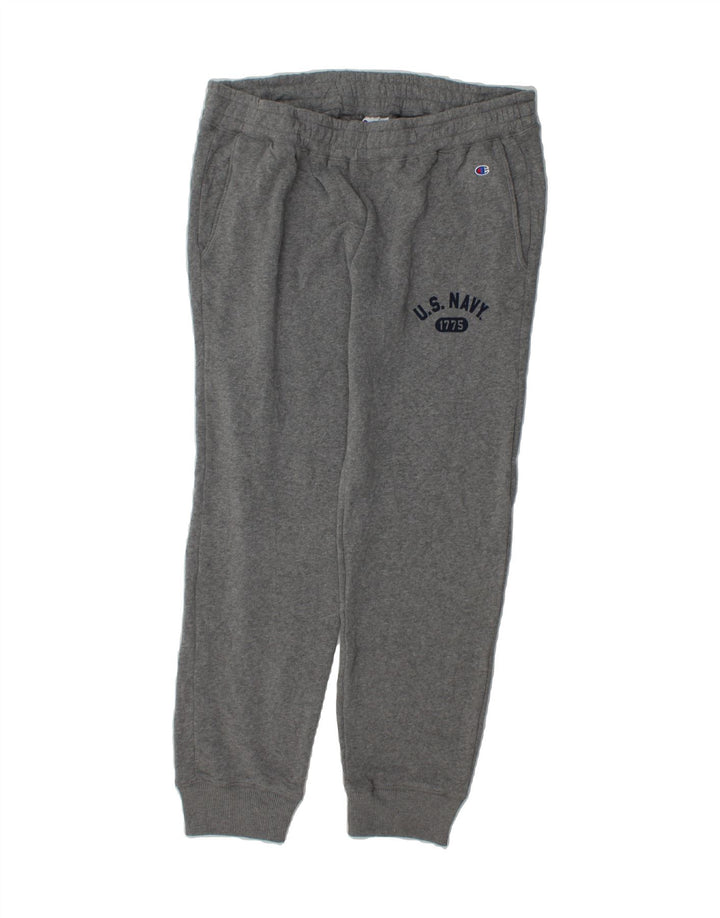 CHAMPION Mens Tracksuit Trousers Joggers Large Grey Vintage Champion and Second-Hand Champion from Messina Hembry 