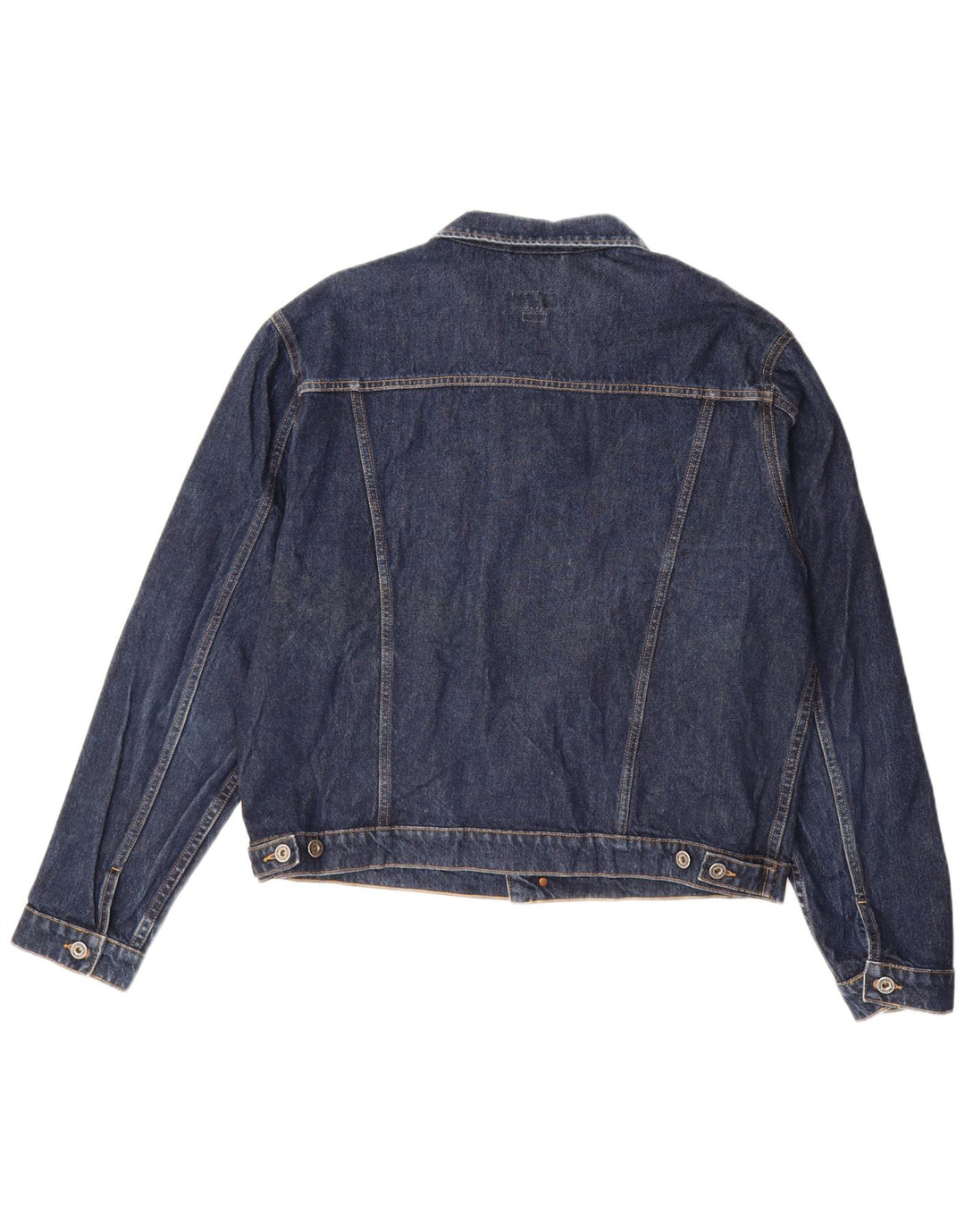 Мужская джинсовая куртка MUSTANG UK 40 XL, темно-синяя, хлопок