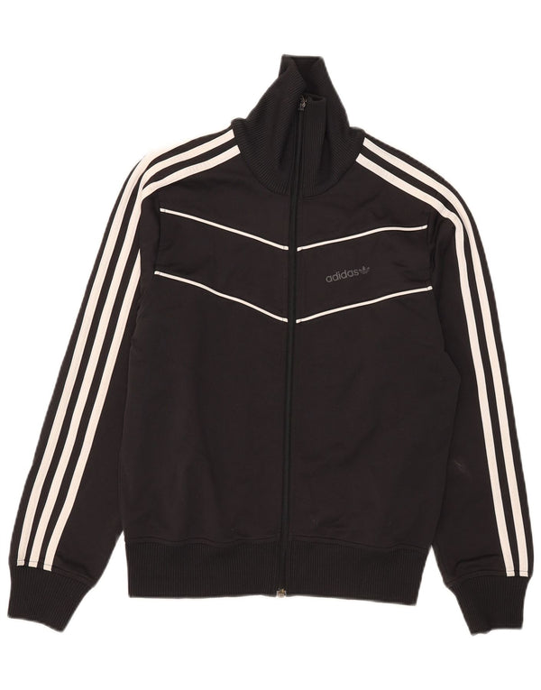 Женский спортивный костюм Adidas Top Jacket UK 14, средний черный, полиэстер