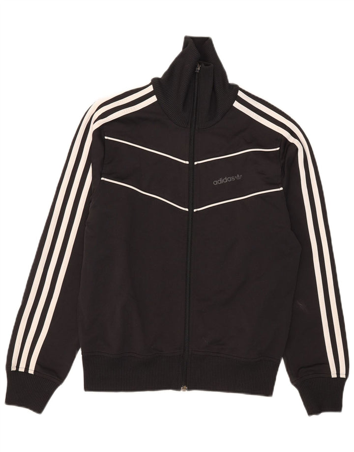 Женский спортивный костюм Adidas Top Jacket UK 14, средний черный, полиэстер