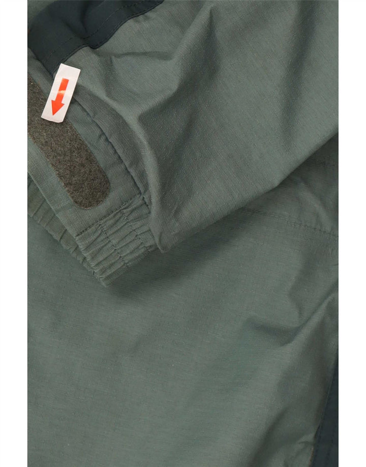 Мужская дождевик Sprayway Gore-Tex UK 40, большой зеленый цвет с цветными блоками, полиамид