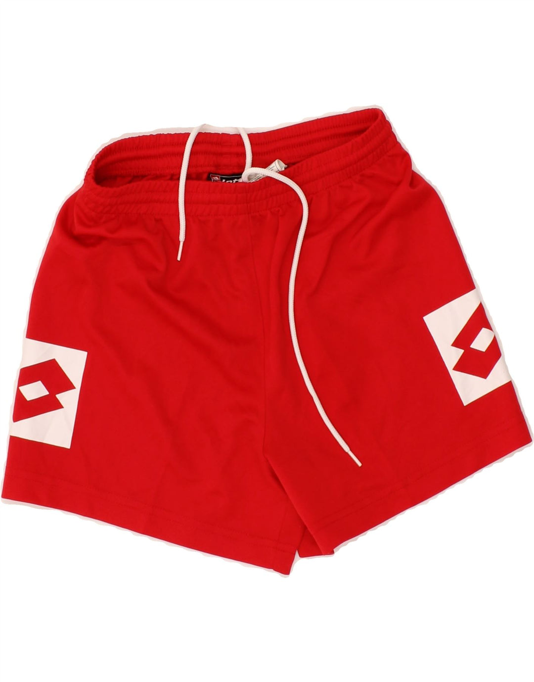 LOTTO Boys Graphic Sport Shorts 9-10 Years Red Polyester Vintage Lotto and Second-Hand Lotto from Messina Hembry 