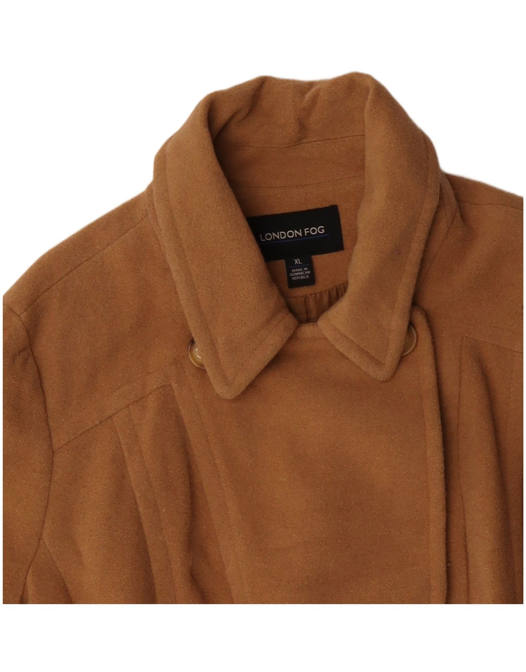 Женское полупальто LONDON FOG UK 18 XL Коричневое