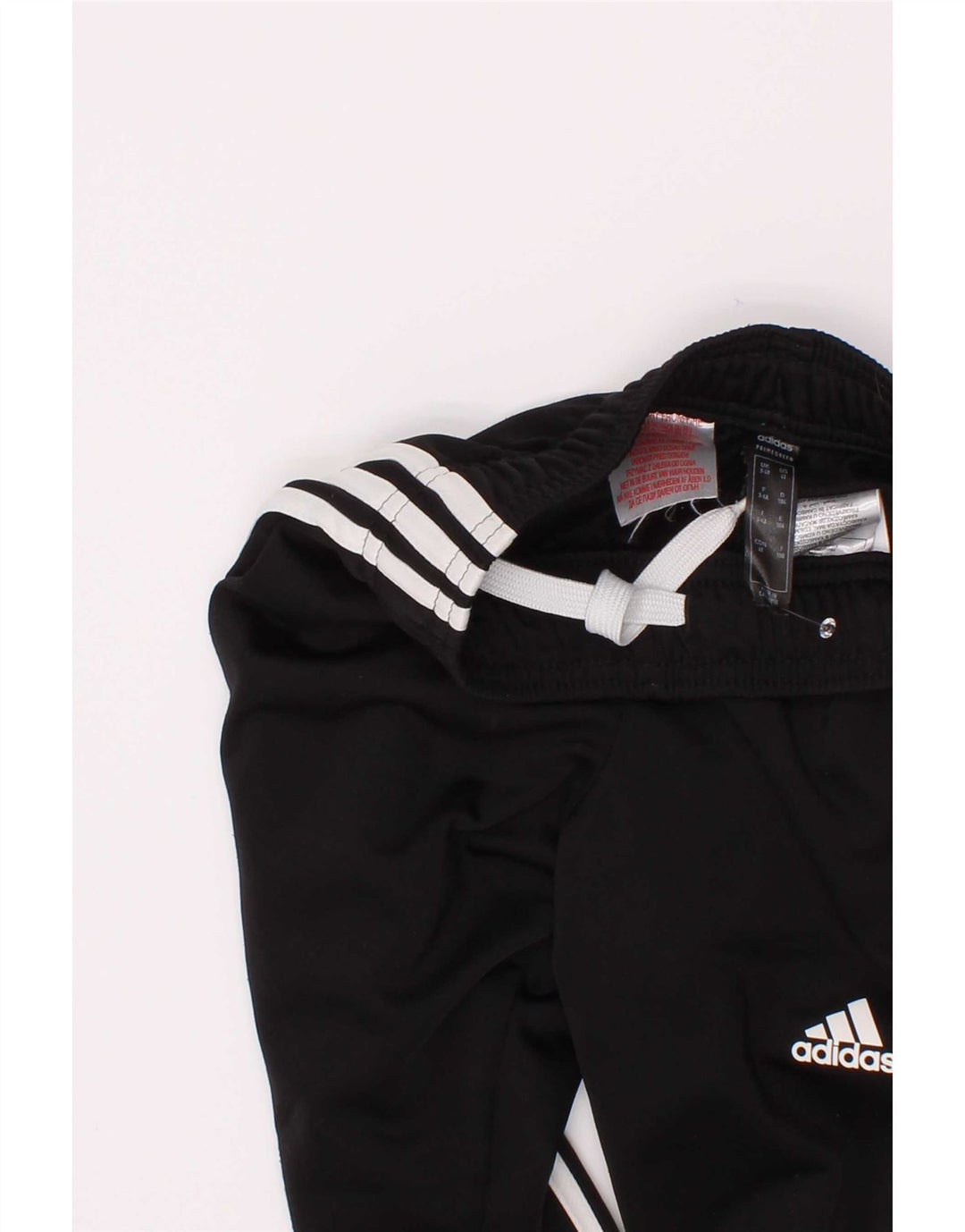 Спортивный костюм Adidas для мальчиков, брюки для бега, 3-4 года, черный полиэстер