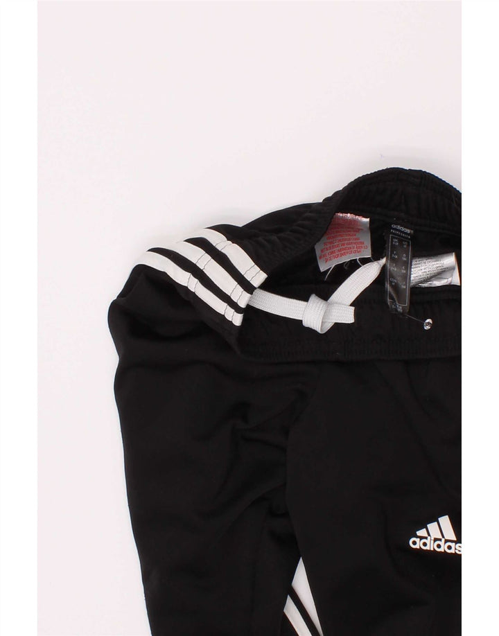 Спортивный костюм Adidas для мальчиков, брюки для бега, 3-4 года, черный полиэстер