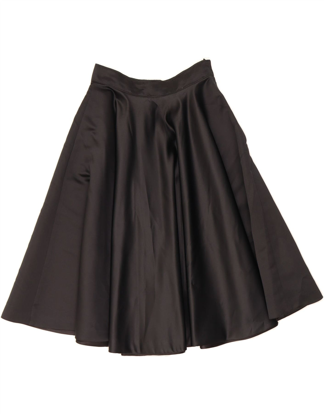 VINTAGE Womens A-Line Skirt W26 Small Black Vintage Vintage and Second-Hand Vintage from Messina Hembry 