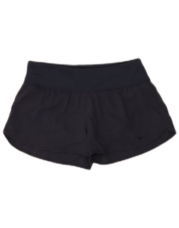 Женские спортивные шорты Nike UK 6 XS темно-синие из полиамида