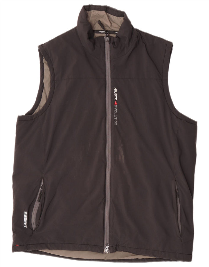 Мужской утепленный жилет Musto UK 42 XL, черный полиамид