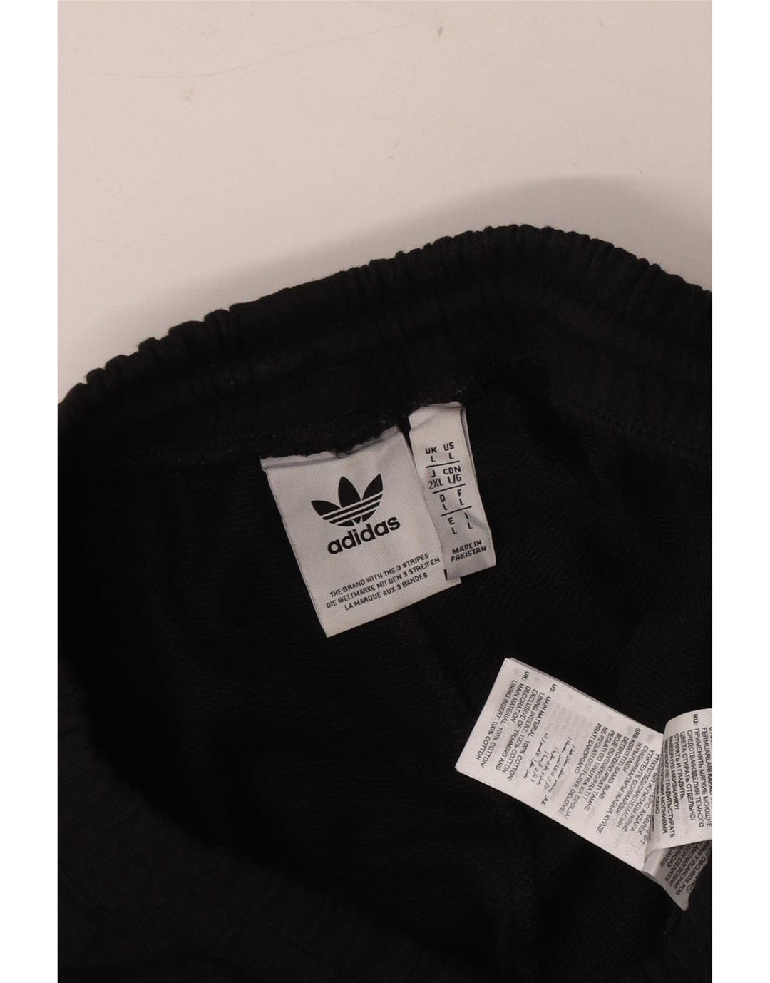 Мужские спортивные шорты Adidas, большие черные хлопковые