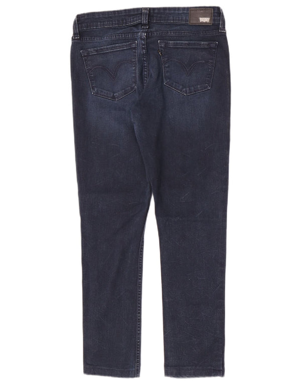 Женские джинсы скинни Levi's Demi Curve с низкой талией W29 L27, синий хлопок