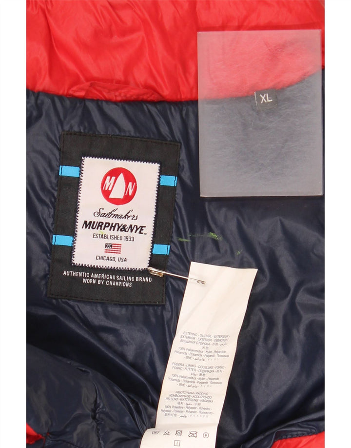 Мужской утепленный жилет Murphy & Nye UK 42 XL, красный полиамид