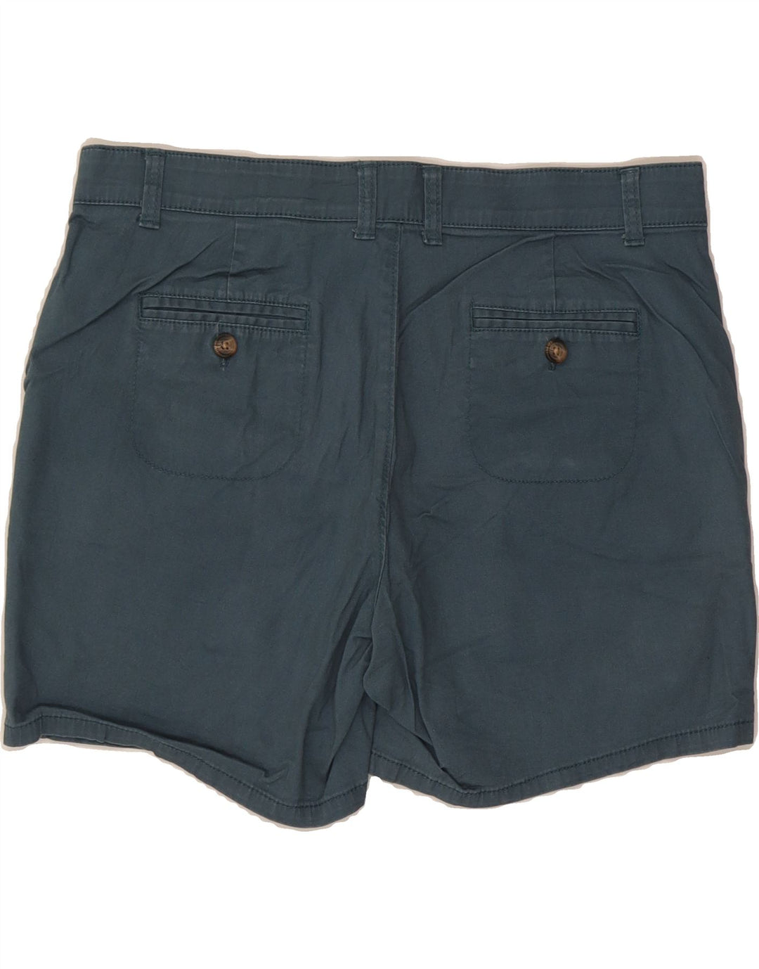DOCKERS Womens Khakis Chino Shorts US 12 Large W32  Blue Cotton Vintage Dockers and Second-Hand Dockers from Messina Hembry 