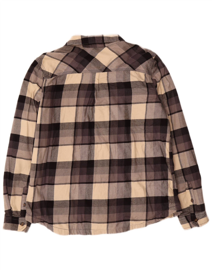 Женская фланелевая рубашка Carhartt Lumberjack, размер США 12/14, большая разноцветная клетка