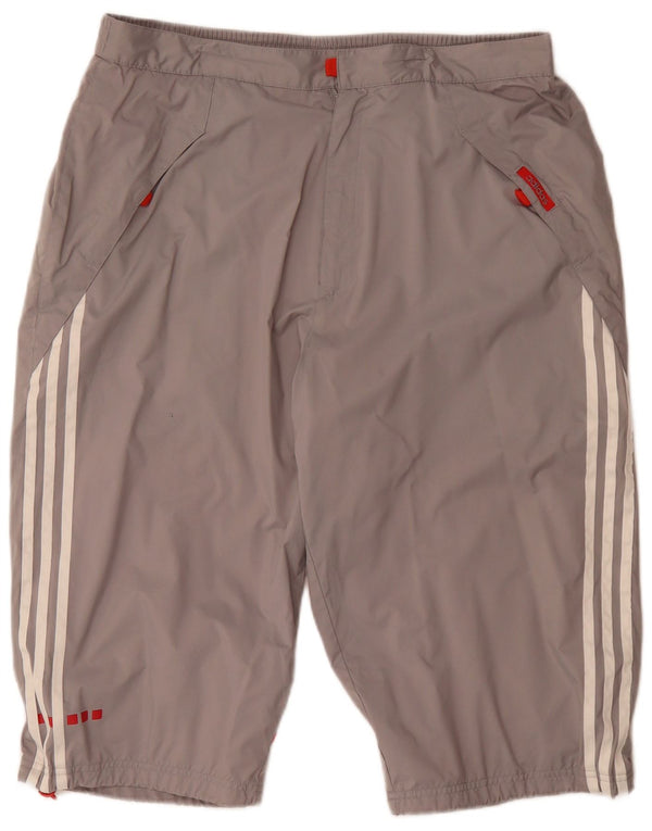 Мужские шорты-бермуды Adidas Большие W36 Серый полиэстер