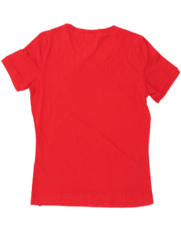 Женская футболка LEVI'S Top UK 12 Medium Red Хлопок