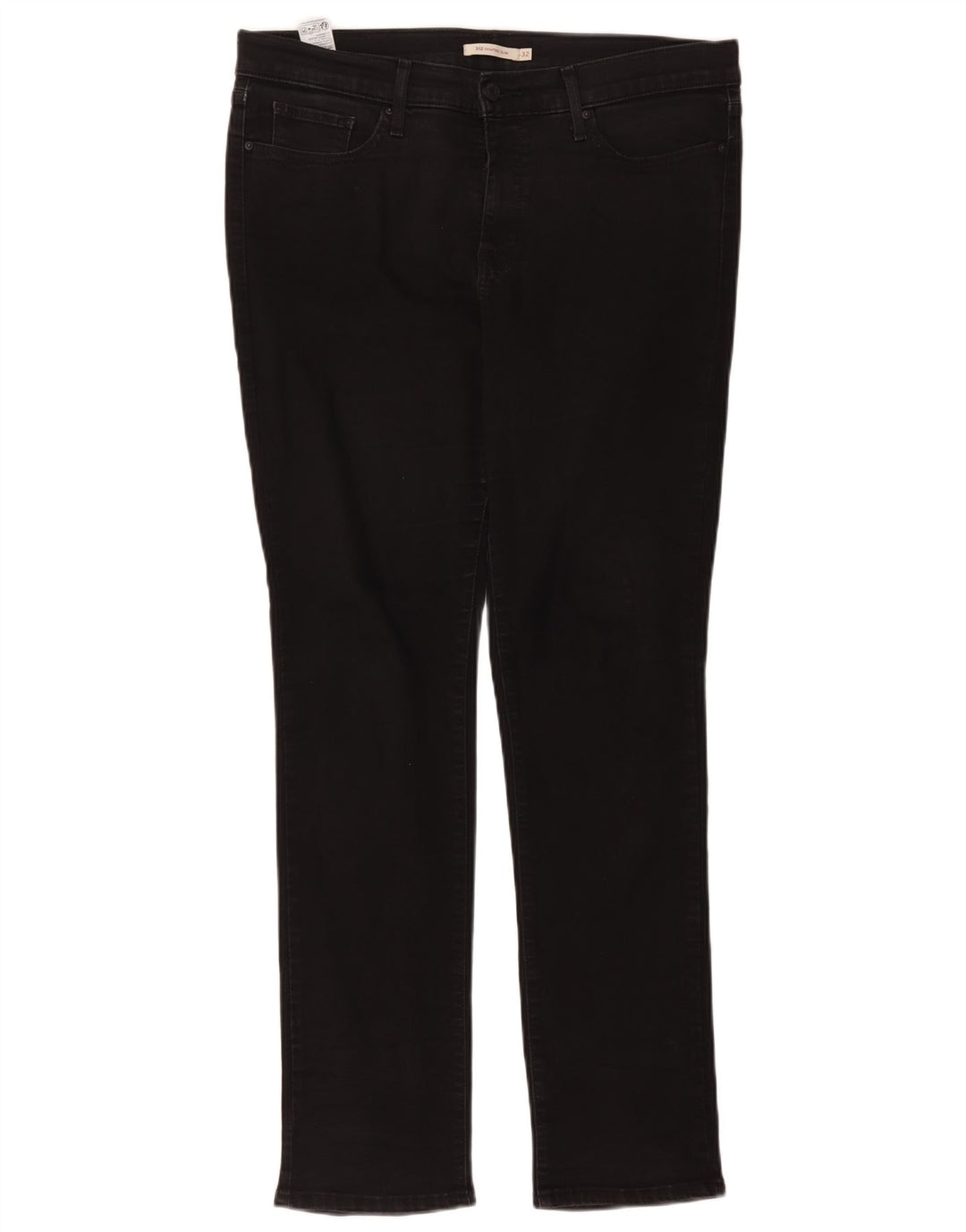 Женские джинсы Levi's 312 Shaping Slim W32 L30, черный хлопок