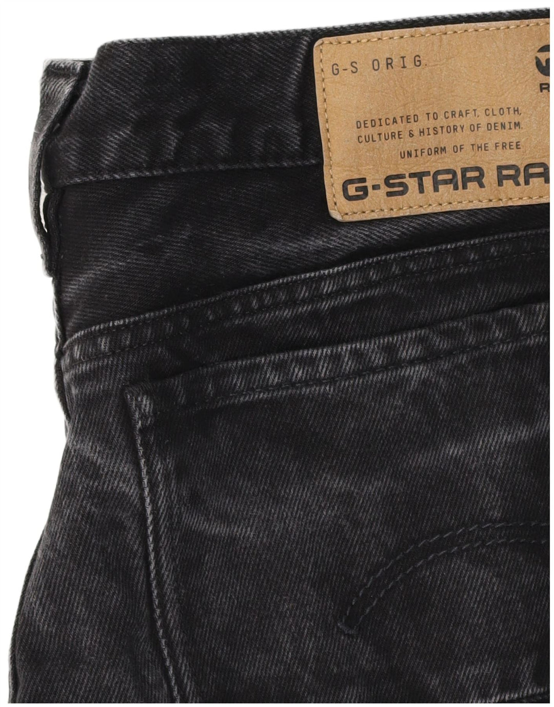 Женские свободные джинсы G-Star W32 L28, черный хлопок