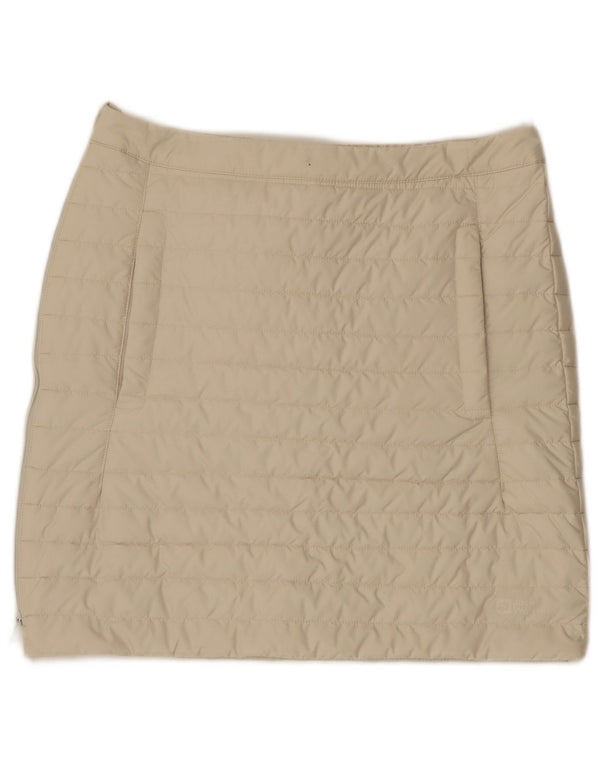 Jack Wolfskin Womens Padded A-Line Skirt UK 10/12 Medium W30 Off White