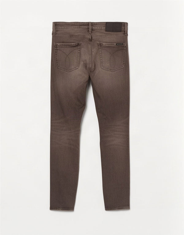 Мужские джинсы скинни Calvin Klein W33 L32 Серый хлопок