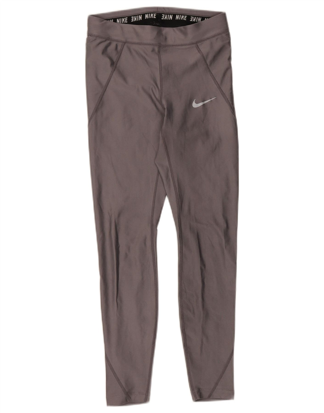 Женские леггинсы NIKE Dri Fit UK 6 XS, серый полиэстер