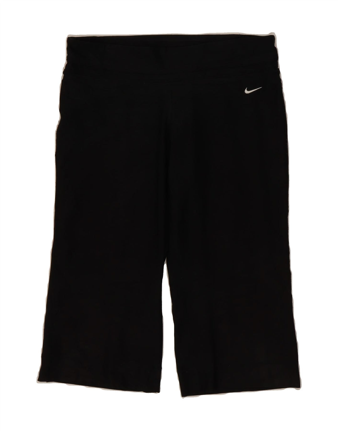 NIKE Womens Dri Fit Capri Tracksuit Trousers UK 14 Medium  Black Polyester Vintage Nike and Second-Hand Nike from Messina Hembry 