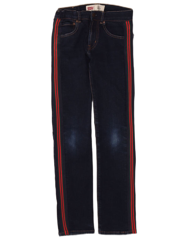 LEVI'S Boys 510 Skinny Jeans 11-12 Years W24 L28 Navy Blue