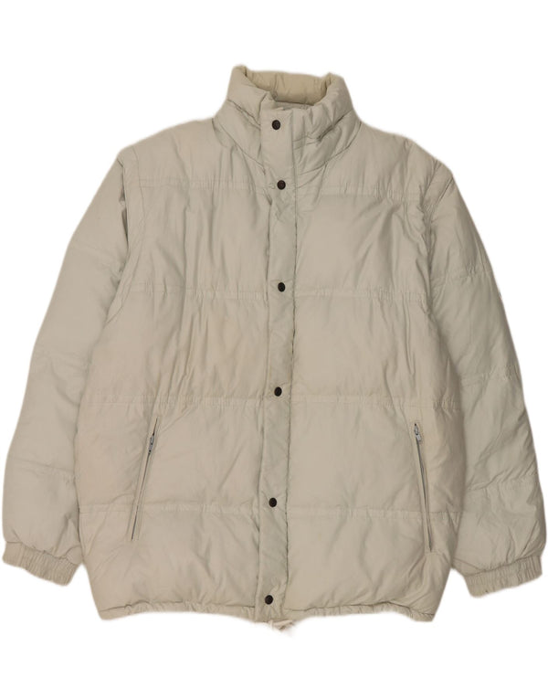 Мужская стеганая куртка Martin's UK 42 XL, белый хлопок