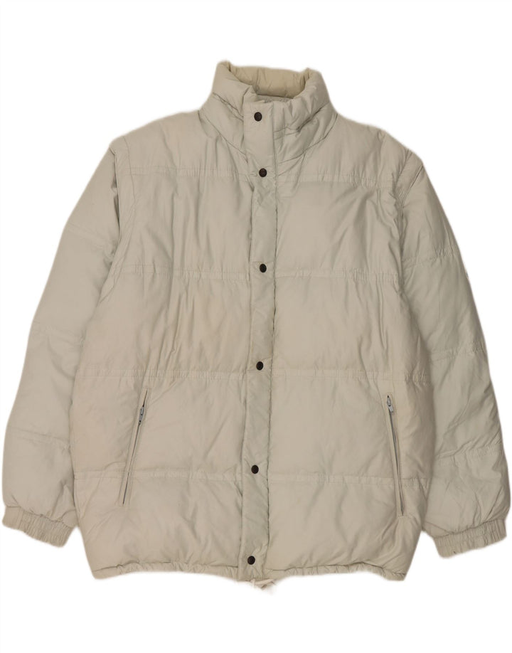 Мужская стеганая куртка Martin's UK 42 XL, белый хлопок