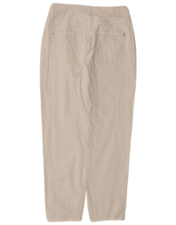 Женские зауженные джинсы с высокой талией Zara EU 40 Medium W30 L27, белые