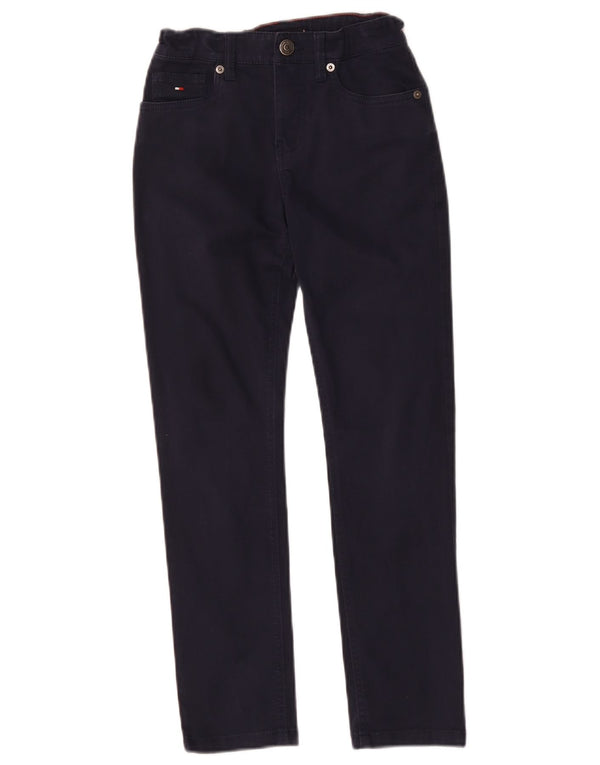 Джинсы Tommy Hilfiger для девочек 9–10 лет W26 L24 Темно-синие, хлопок