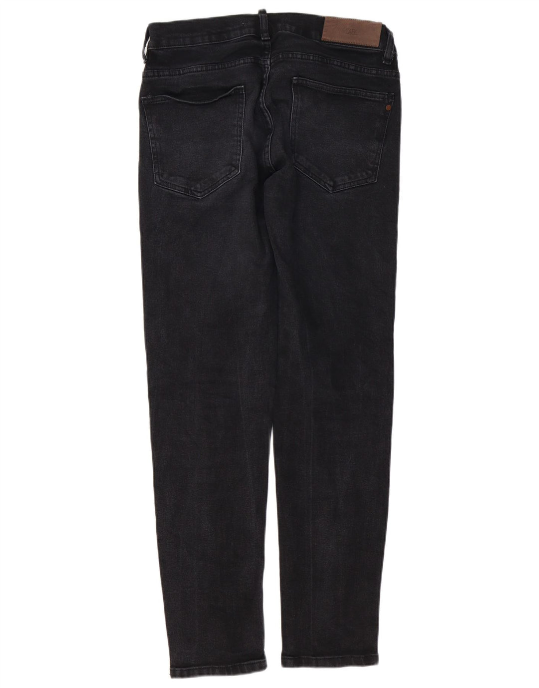 Мужские джинсы скинни Zara EU 42, большие W32 L30, серый хлопок