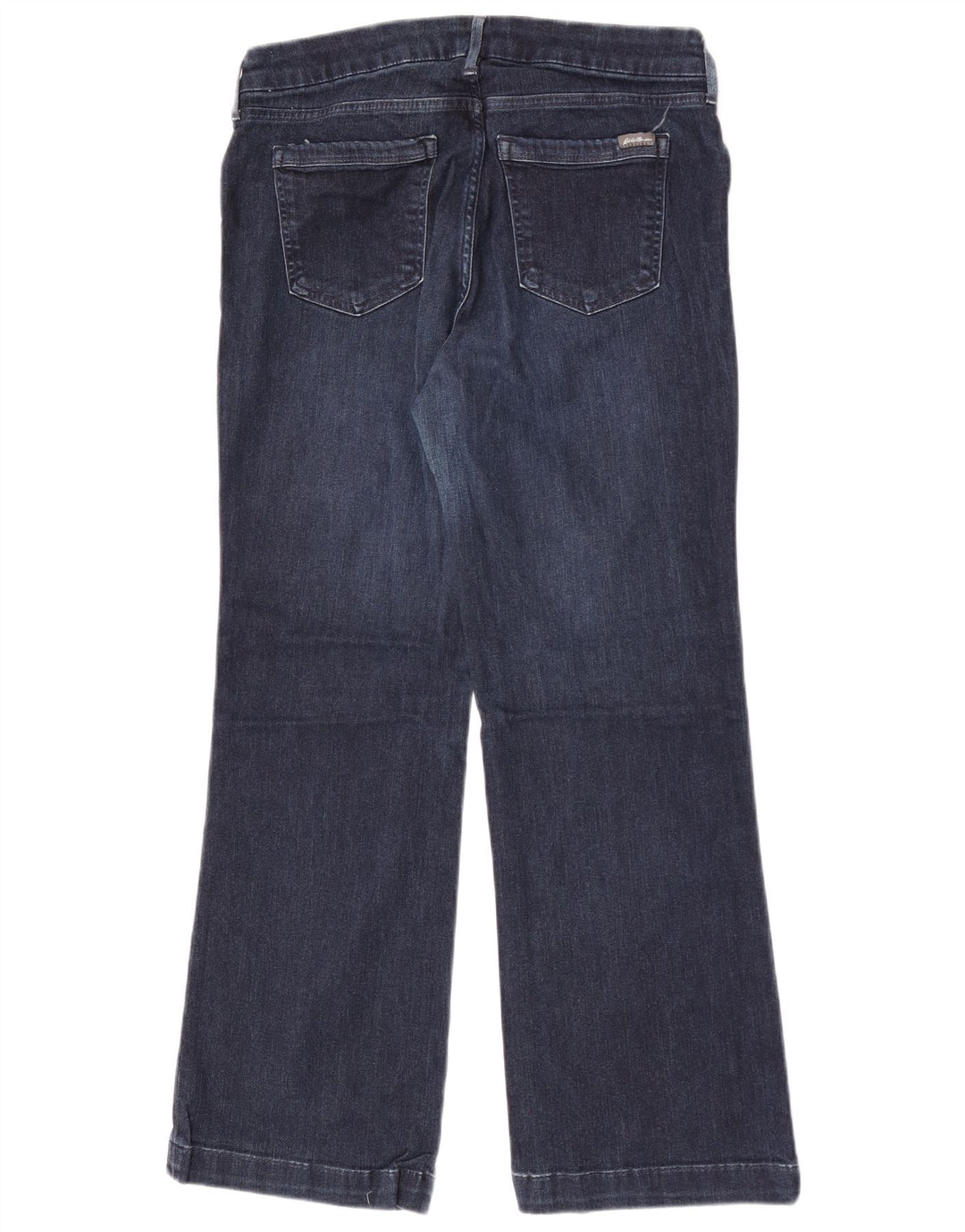 Женские джинсы Eddie Bauer Curvy Bootcut W32 L28 Темно-синие, хлопок