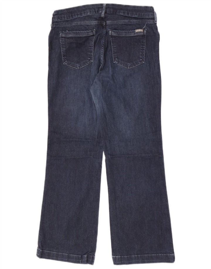Женские джинсы Eddie Bauer Curvy Bootcut W32 L28 Темно-синие, хлопок