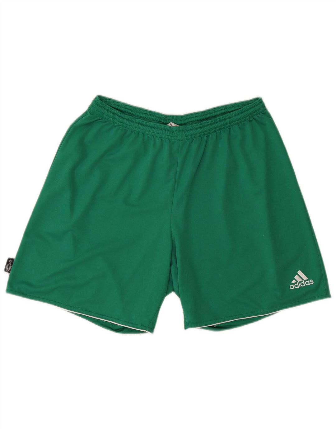 Мужские спортивные шорты Adidas Climalite, большие зеленые полиэстер