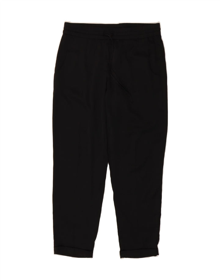 BENETTON Womens Tracksuit Trousers UK 10 Small  Black Polyester Vintage Benetton and Second-Hand Benetton from Messina Hembry 