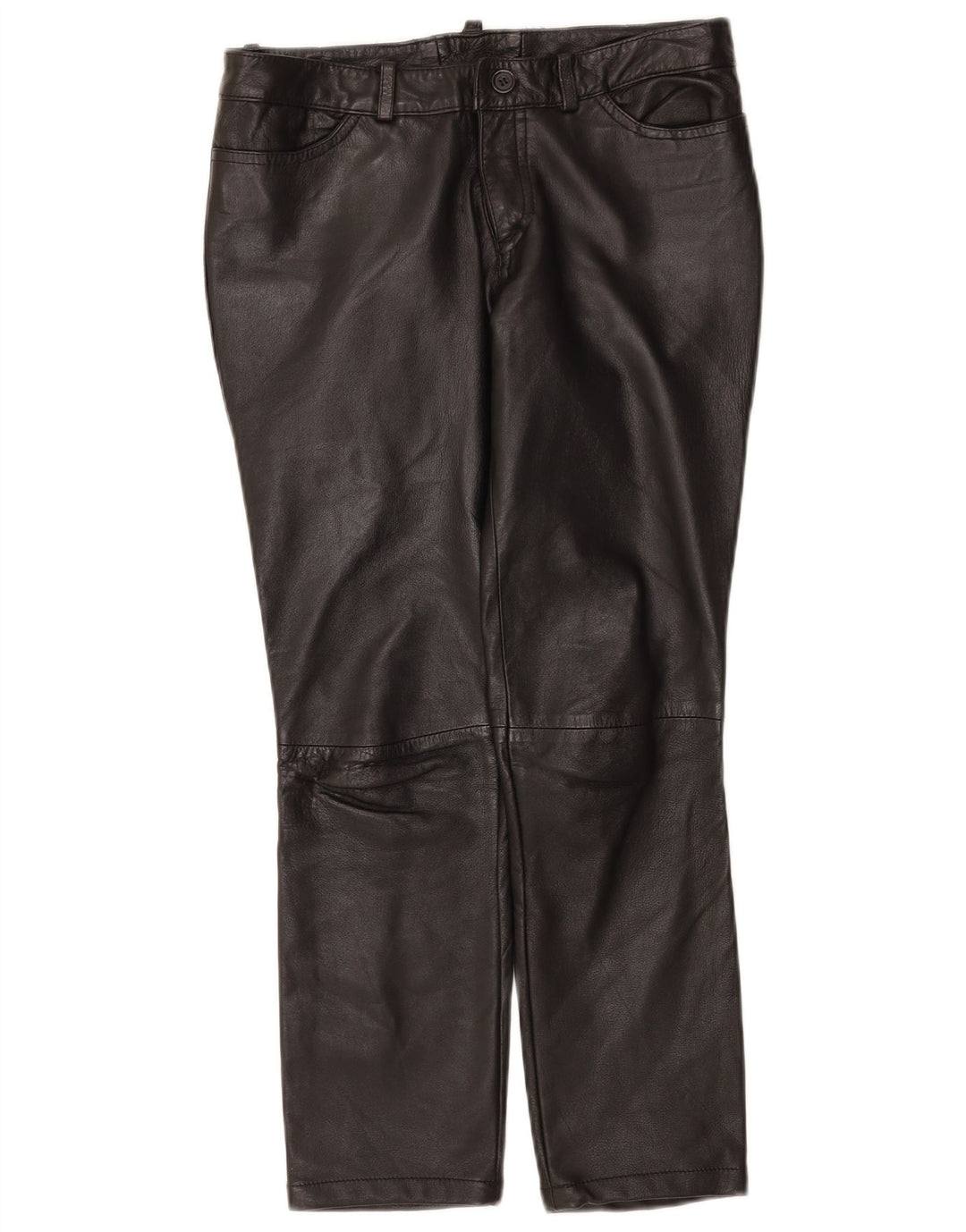 Женские кожаные брюки Zen EU 38 Medium W28 L26 Черные кожаные