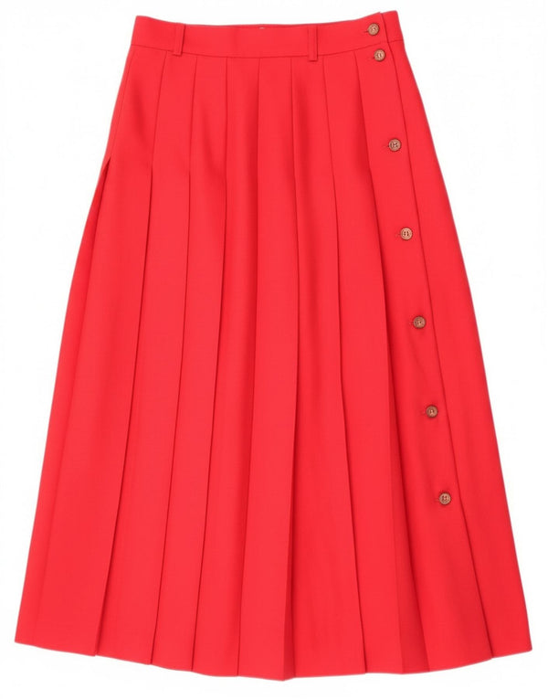 Женская плиссированная юбка с высокой талией Penny Black IT 44 Medium W28 Красная шерсть