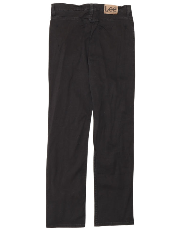 Мужские прямые джинсы Lee Brooklyn W34 L36, черный хлопок