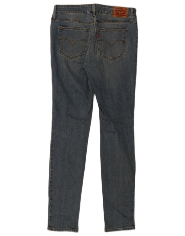 Женские джинсы скинни Levi's 711 W28 L30, синие, хлопковые, классические