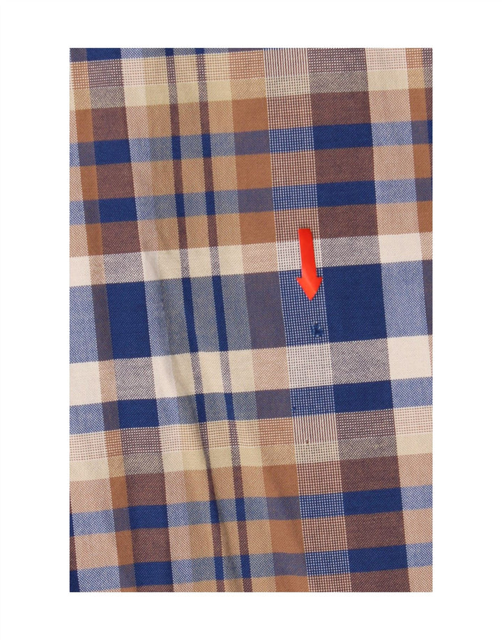 Мужская рубашка Levi's XL синяя клетка