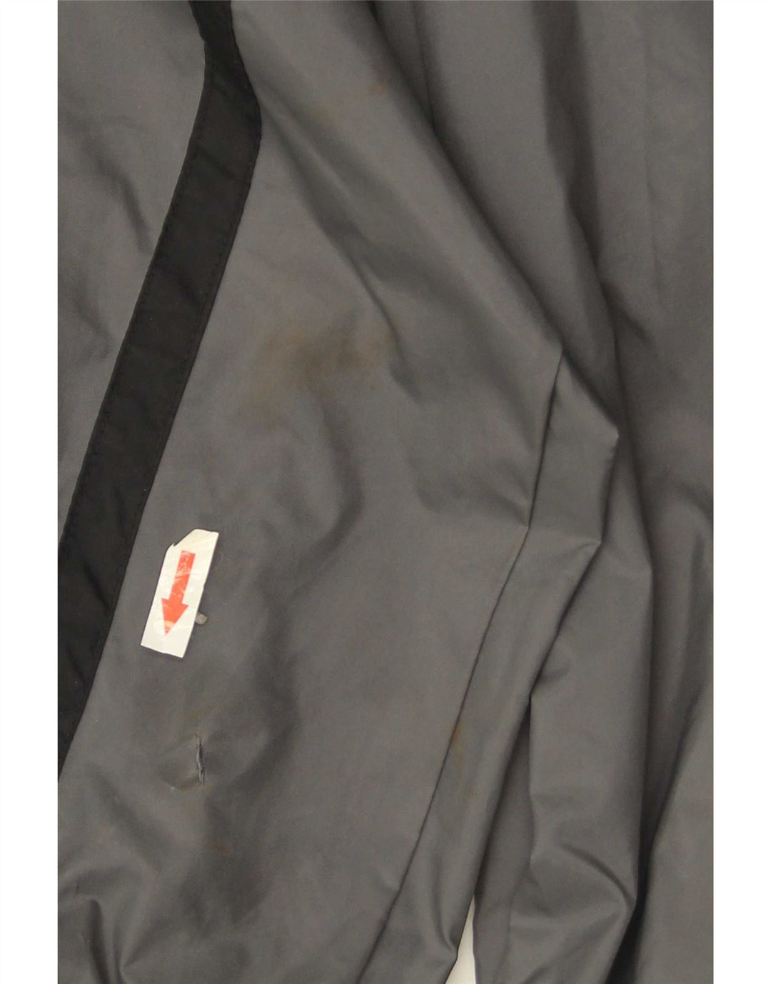 Мужская дождевик с капюшоном Nike UK 42 XL, серый полиэстер