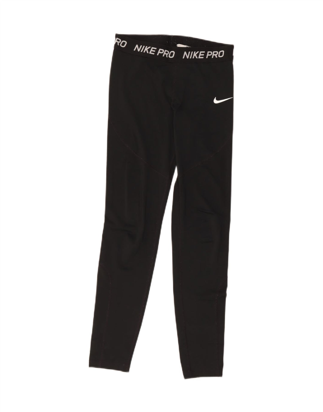 Женские леггинсы с рисунком Nike UK 10, маленькие черные полиэстер