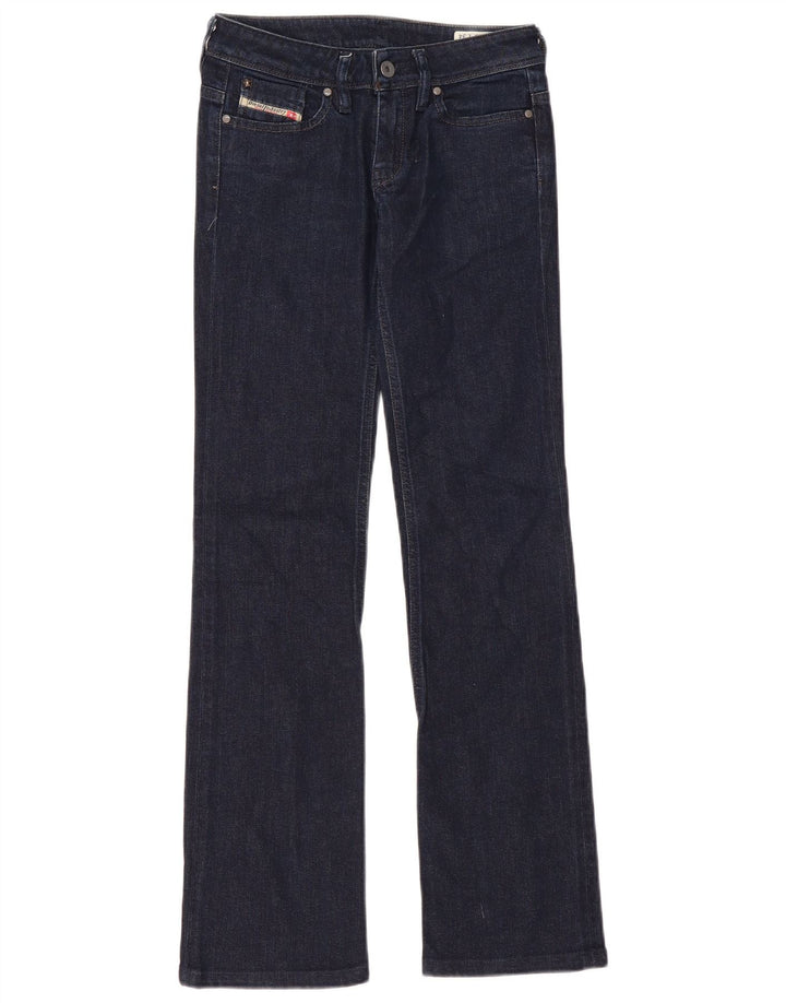 Женские джинсы Diesel BEBEL Bootcut W25 L30 Темно-синие, хлопок