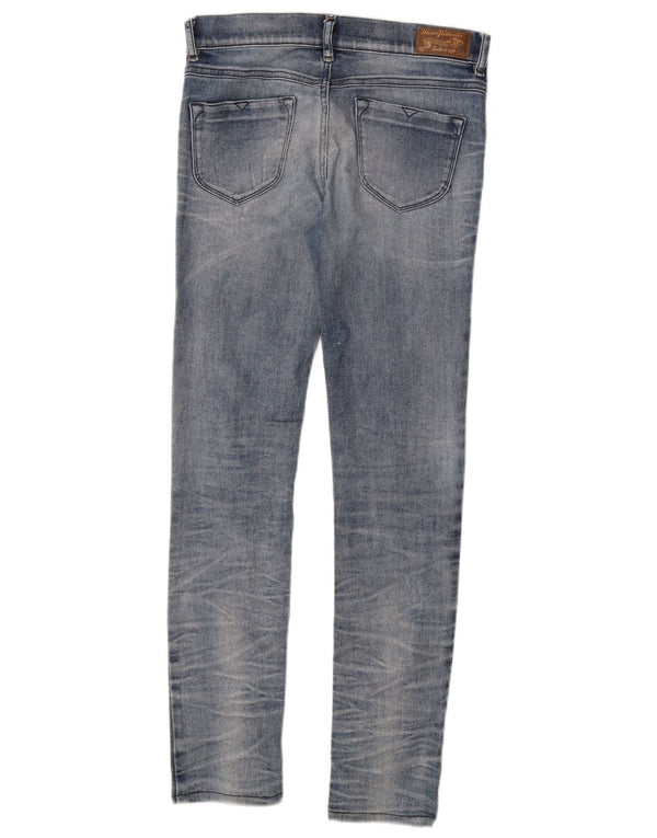 Женские супертонкие джинсы скинни с низкой талией Diesel Livier W27 L28, синие