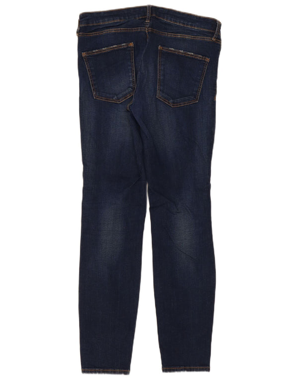 Женские джинсы скинни Zara EU 42, большие W32 L28, синие